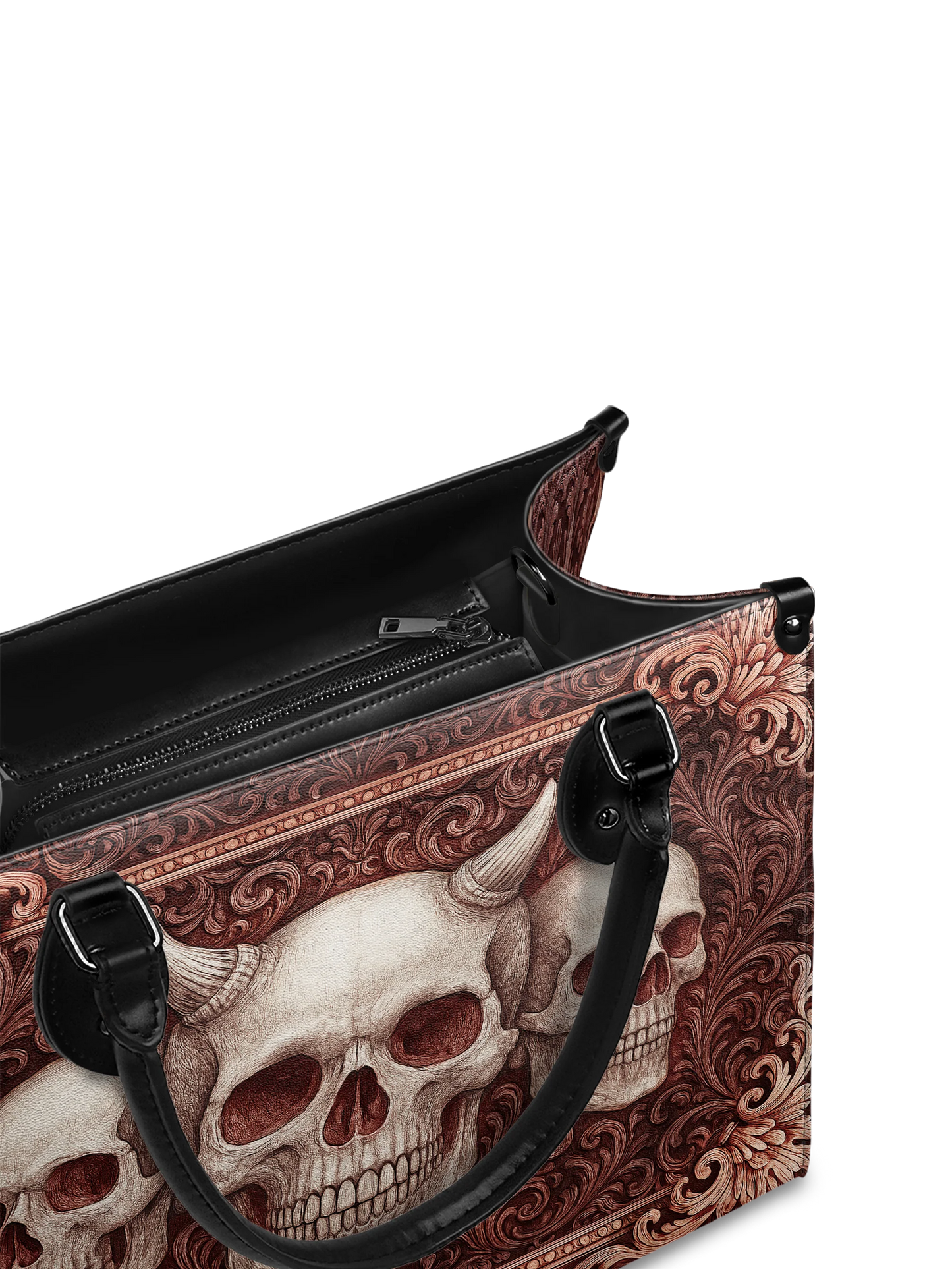 "Triskelion" - Leather Handbag Matching Set (FREE WALLET)