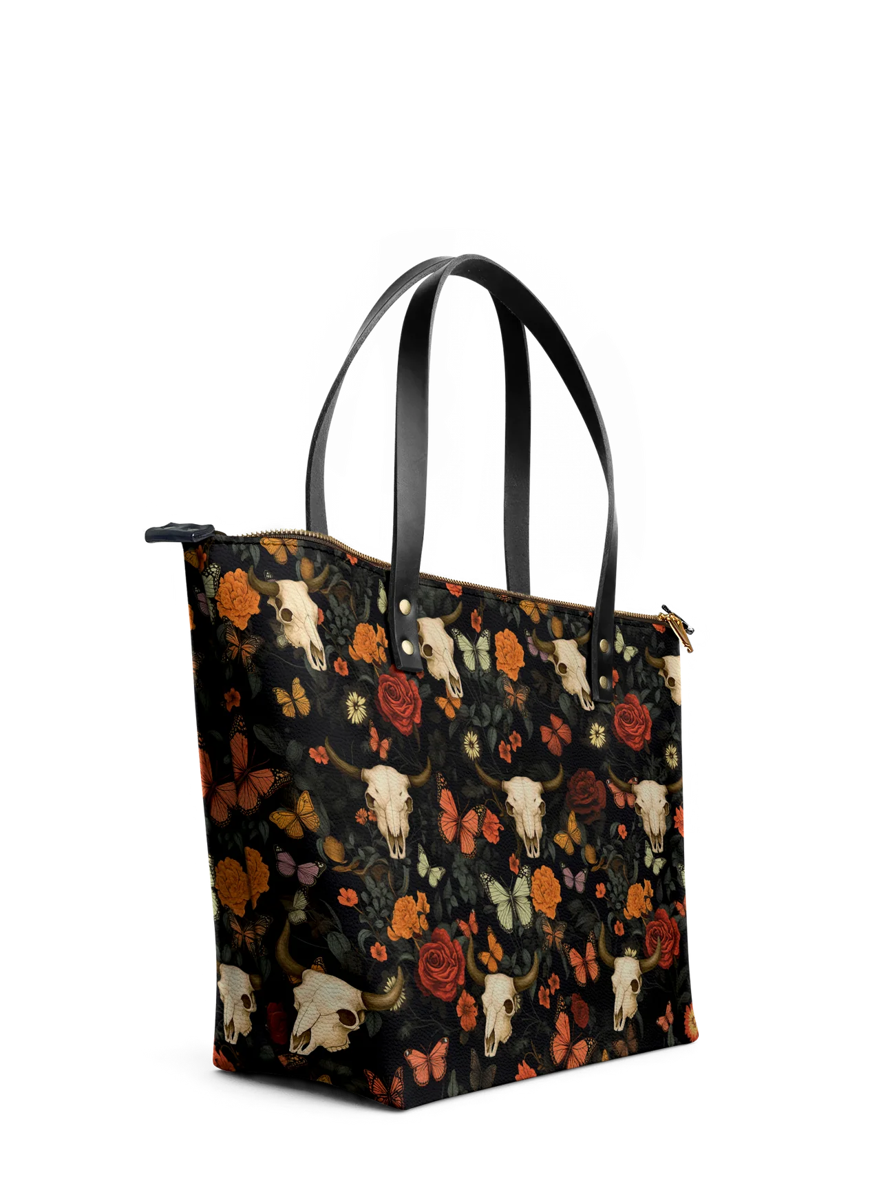 "Thornfall" Leather Tote Bag Matching Set (FREE WALLET)
