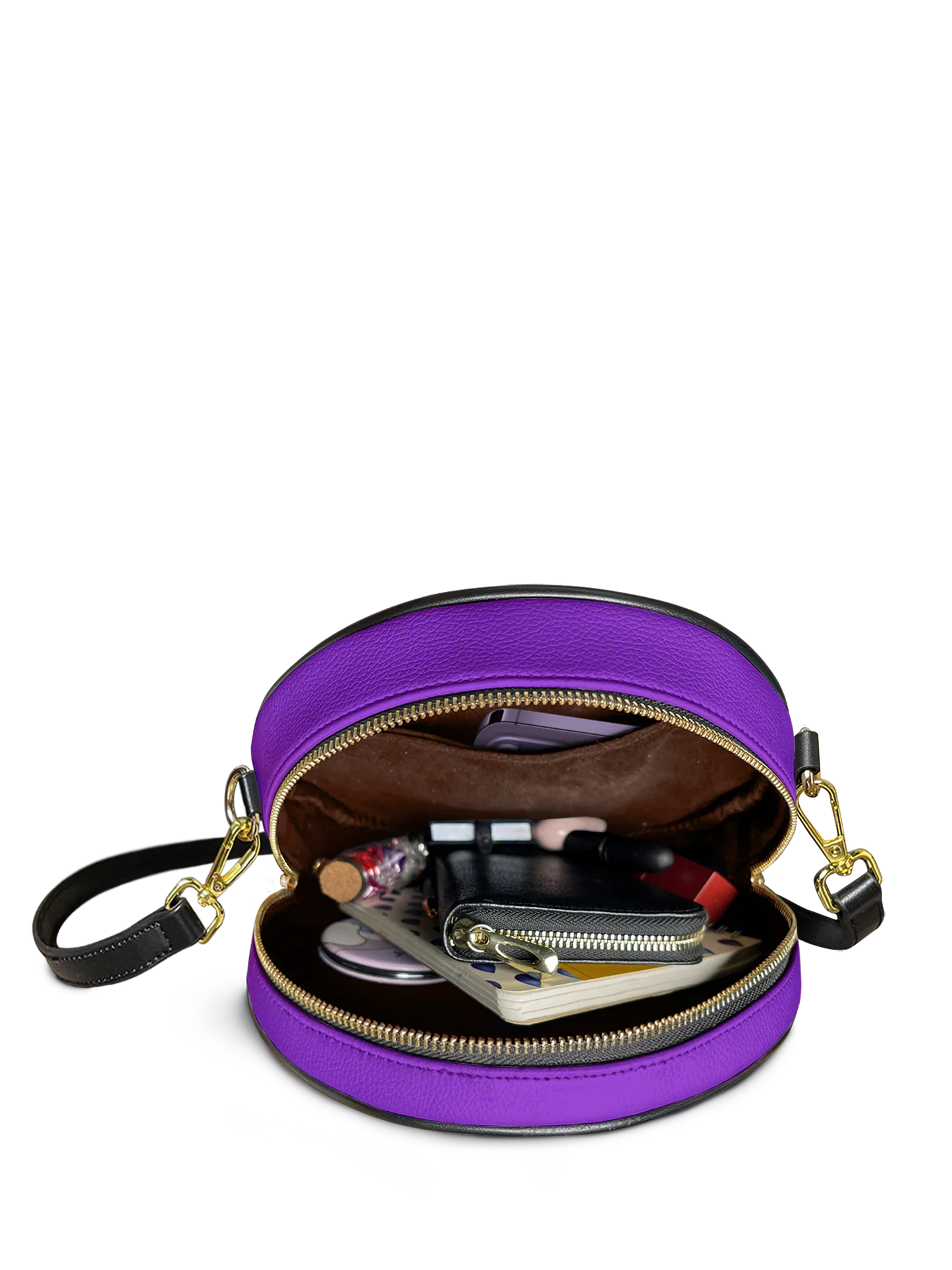 "Corvexia" Circle Crossbody Bag