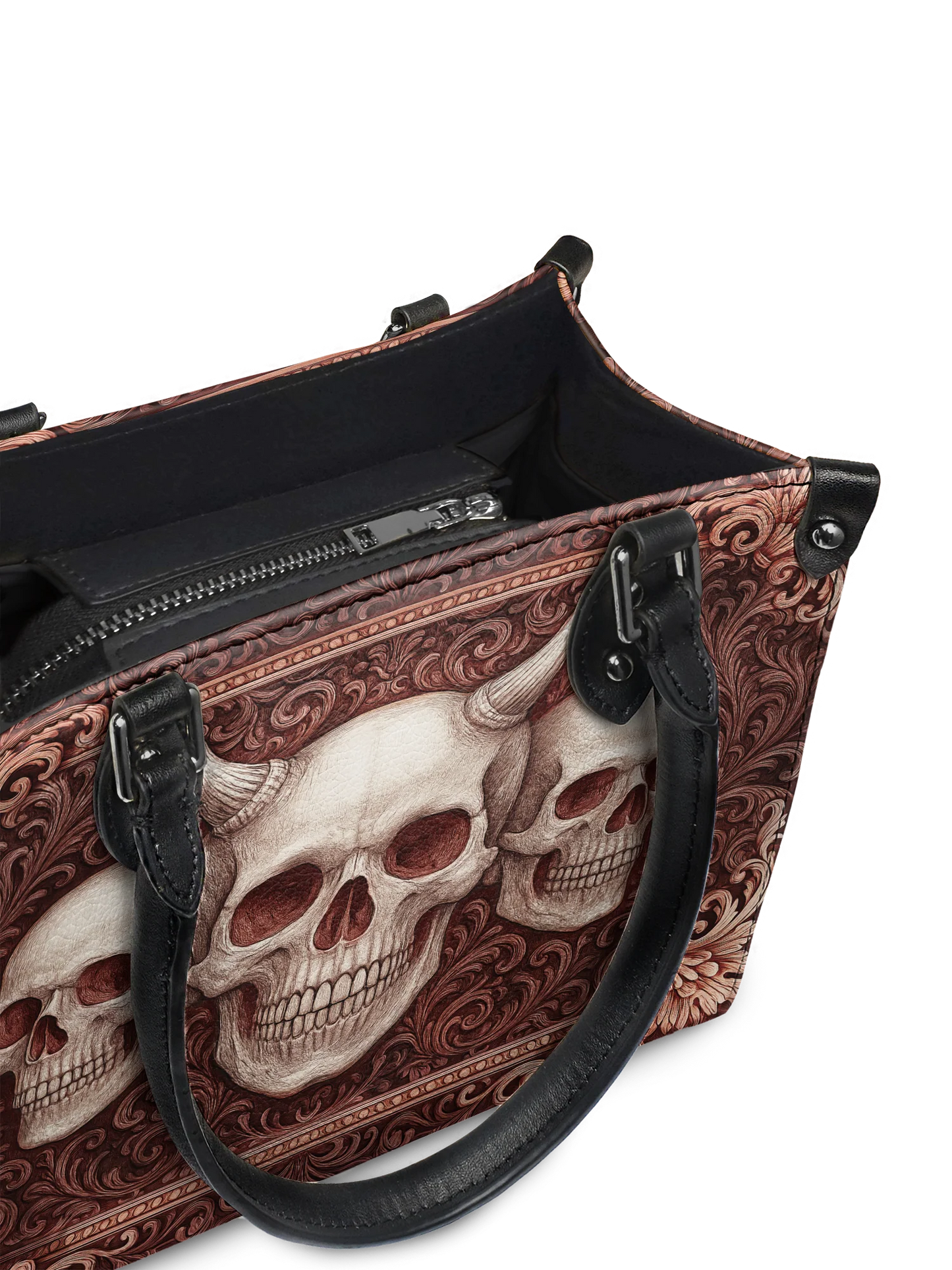 "Triskelion" - Small Leather Handbag Deal (FREE WALLET)
