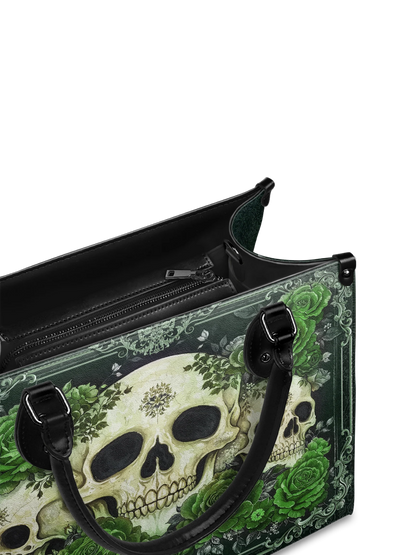 "Bloodrose" Poison Ivy - Leather Handbag Matching Set (FREE WALLET)
