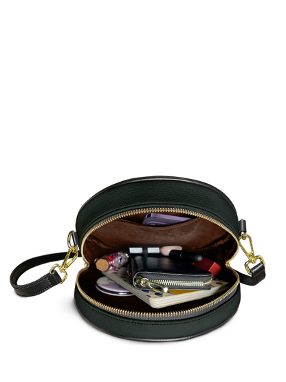 "Bloodrose" Poison Ivy Circle Crossbody Bag