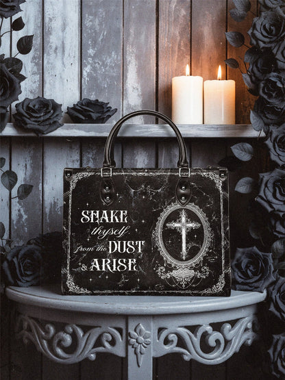 "Dustveil" - Leather Handbag Matching Set (FREE WALLET)