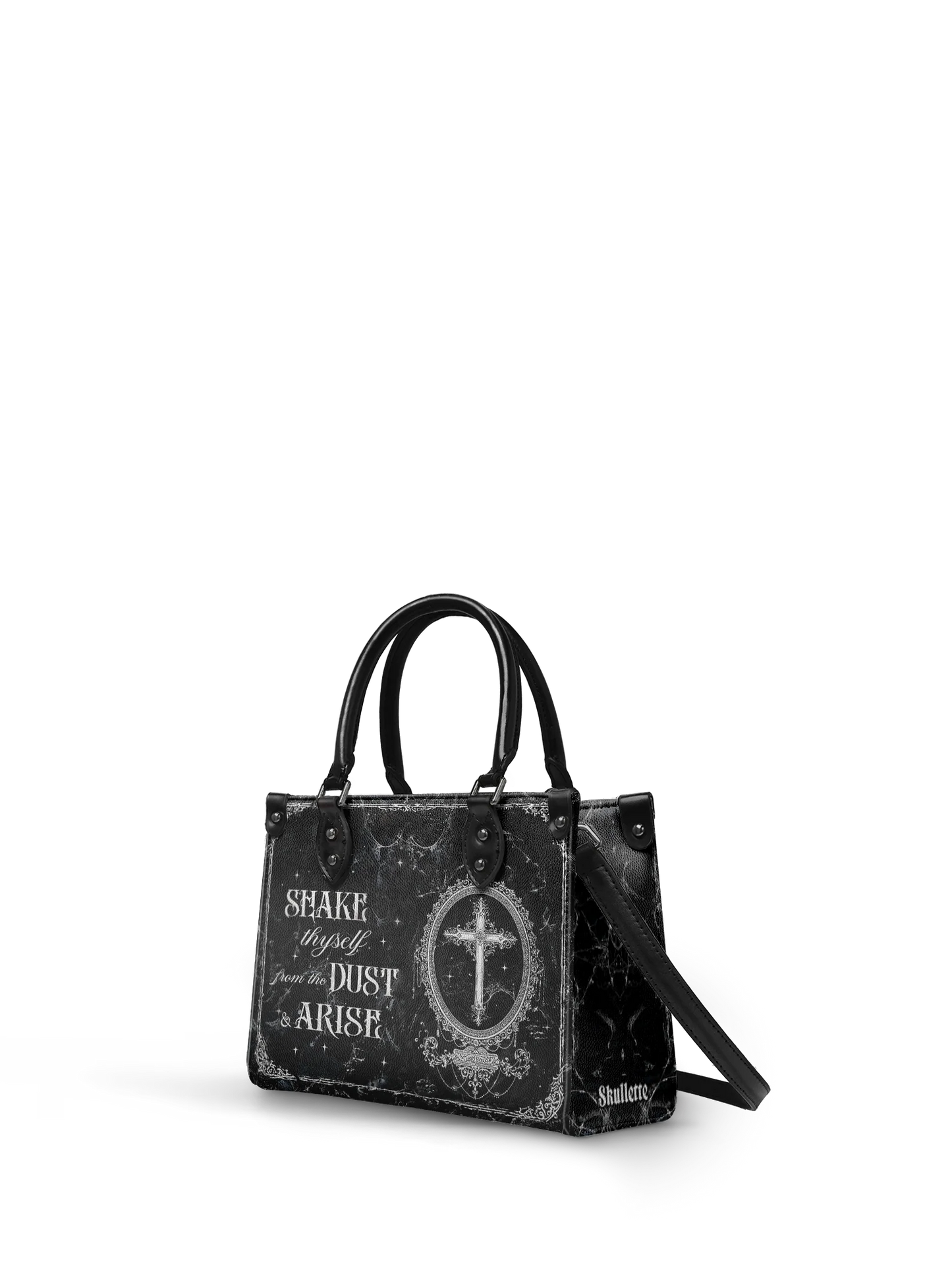 "Dustveil" - Small Leather Handbag Matching Set (FREE WALLET)