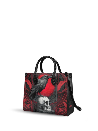 "Bloodraven"- Leather Handbag Matching Set (FREE WALLET)
