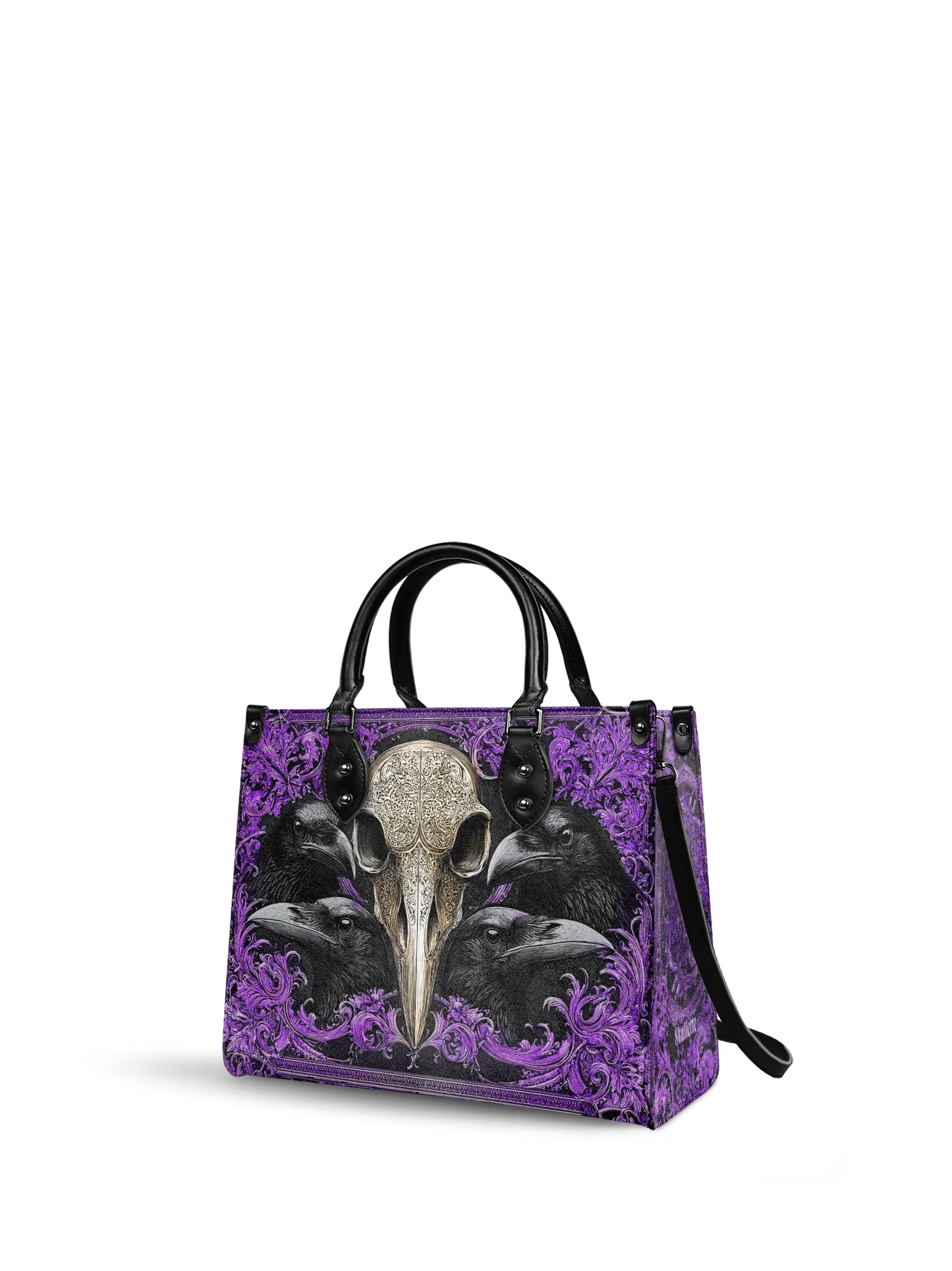 "Corvexia"- Leather Handbag Matching Set (FREE WALLET)