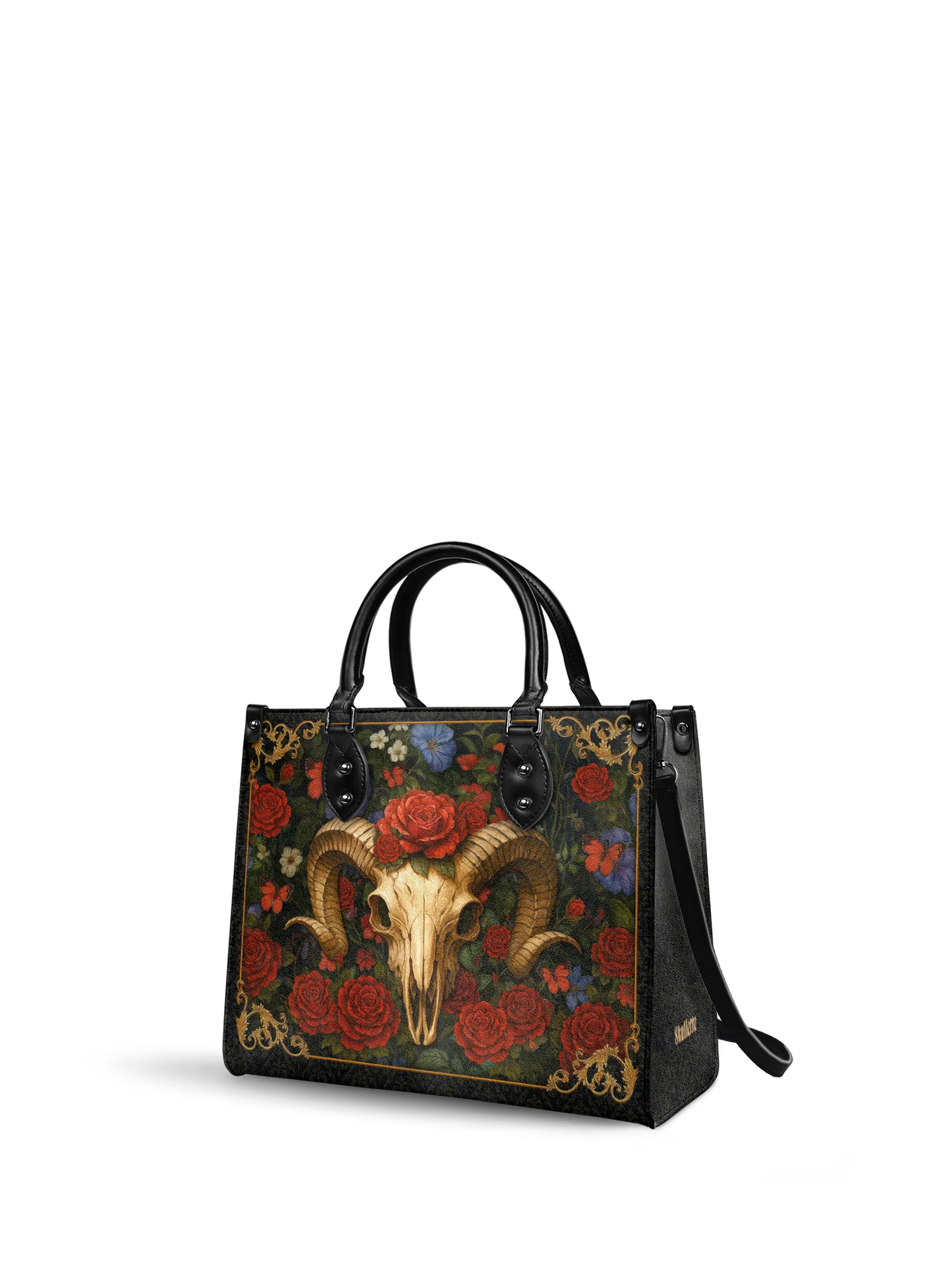 "Rosethorn" - Leather Handbag Matching Set (FREE WALLET)
