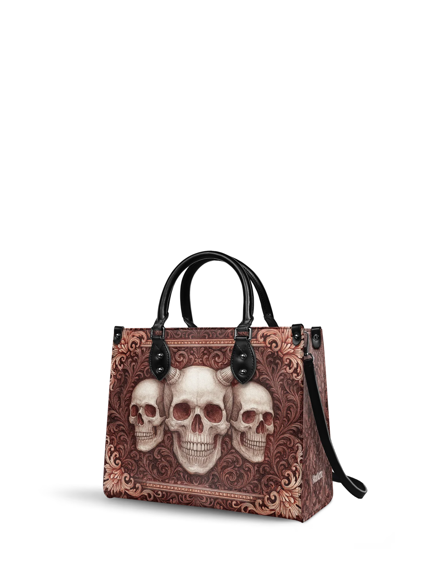 "Triskelion" - Leather Handbag Matching Set (FREE WALLET)