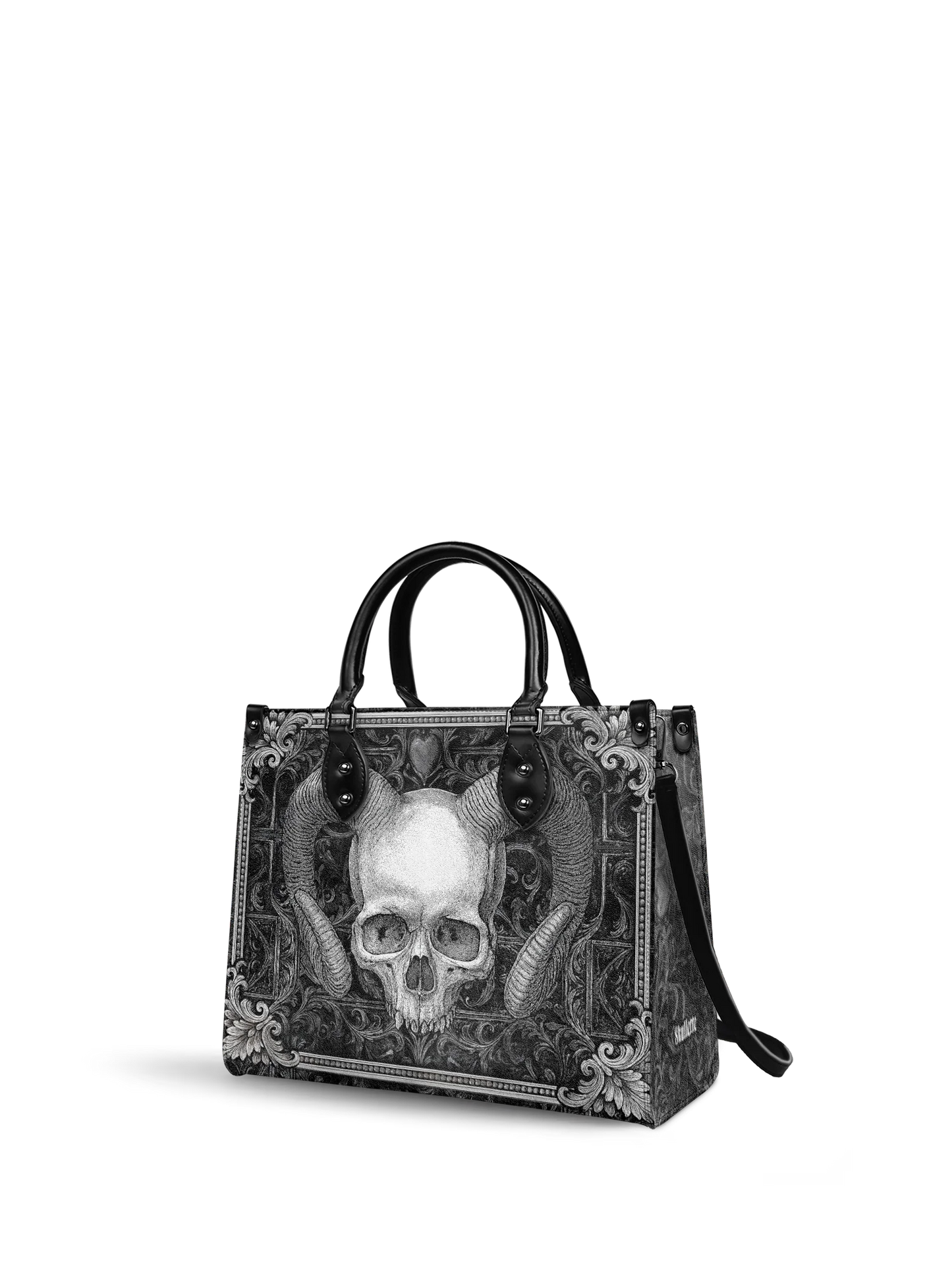 "Grimcrown" - Leather Handbag Matching Set (FREE WALLET)