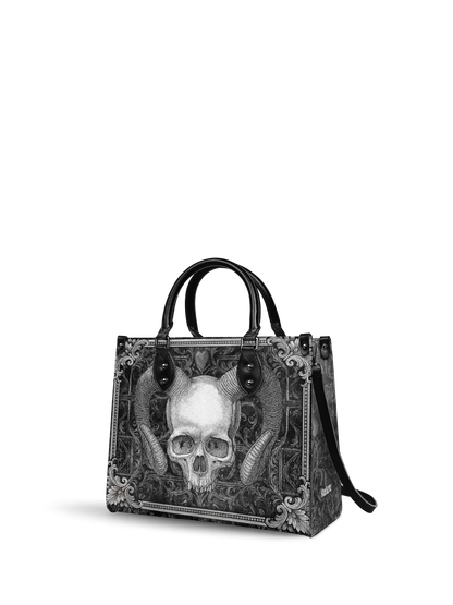 "Grimcrown" - Leather Handbag Matching Set (FREE WALLET)