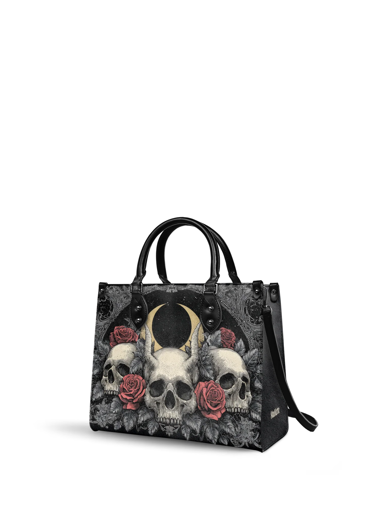 "Nightrosary" - Leather Handbag Matching Set  (FREE WALLET)