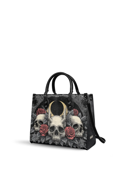 "Nightrosary" - Leather Handbag Matching Set  (FREE WALLET)