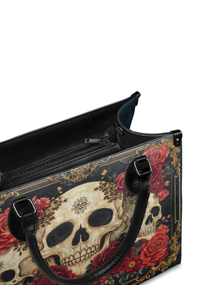 "Bloodrose" - Leather Handbag Matching Set (FREE WALLET)