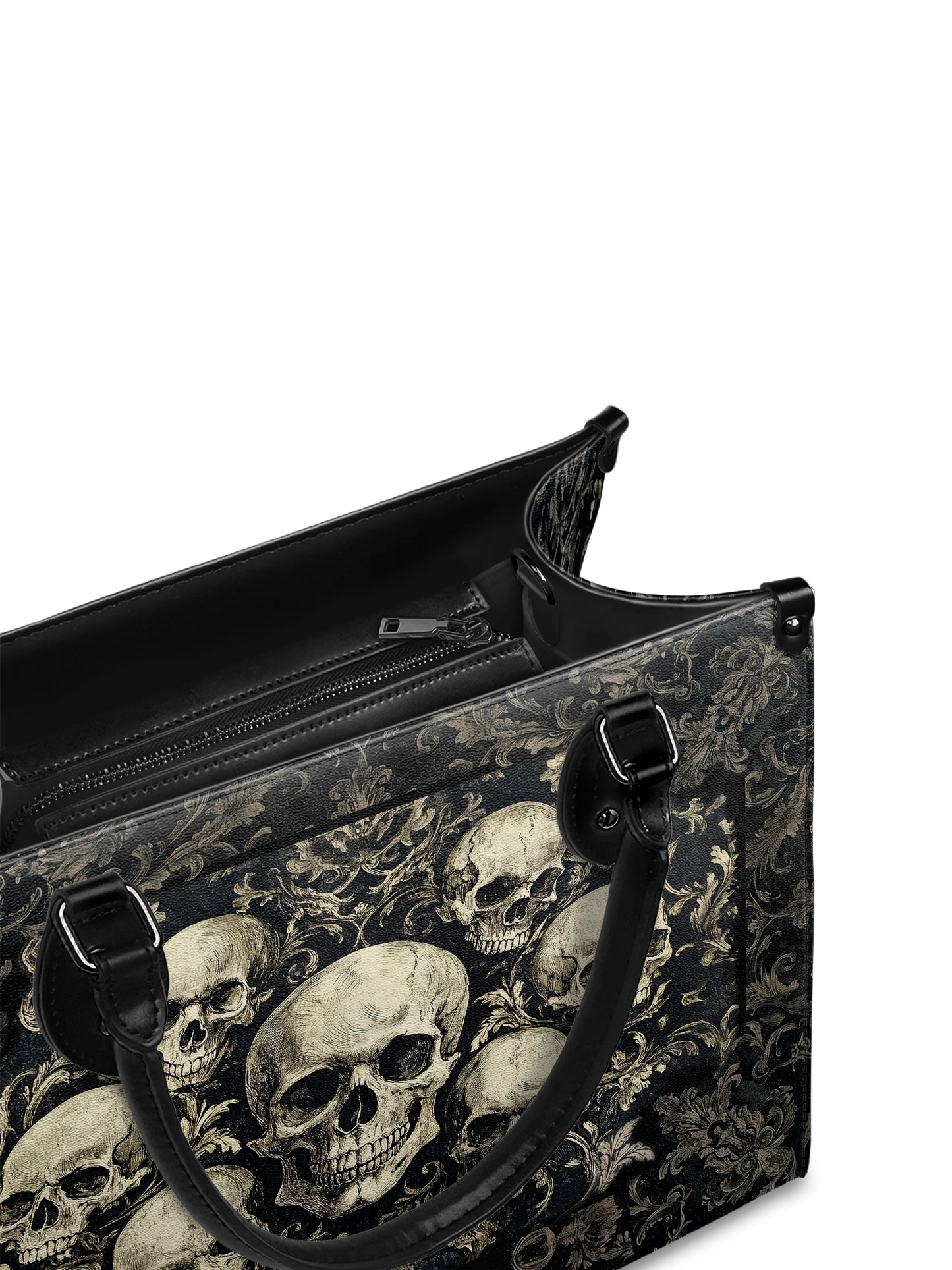 "Deathmark" - Leather Handbag Matching Set (FREE WALLET)