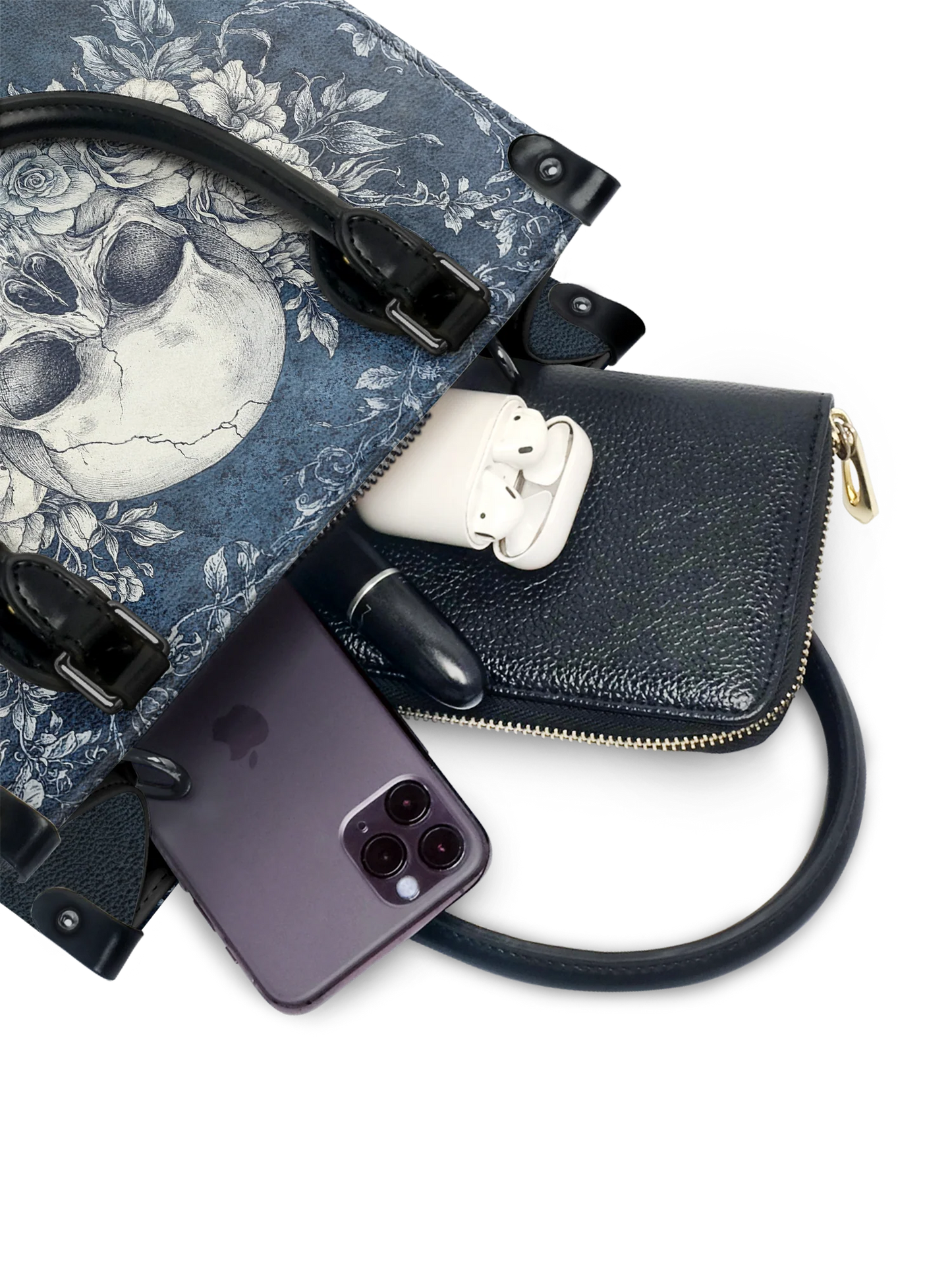 "Frostmourne" Small Leather Bag Matching Set (FREE WALLET)