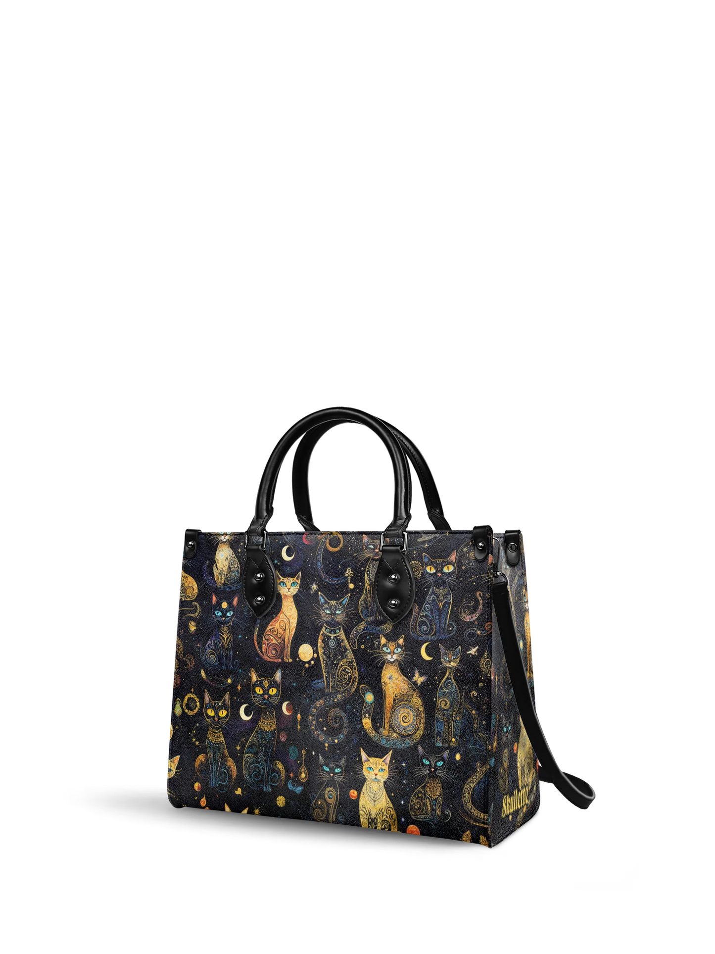 "Lunacat" - Leather Handbag Matching Set (FREE WALLET)