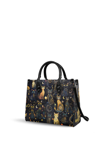 "Lunacat" - Leather Handbag Matching Set (FREE WALLET)