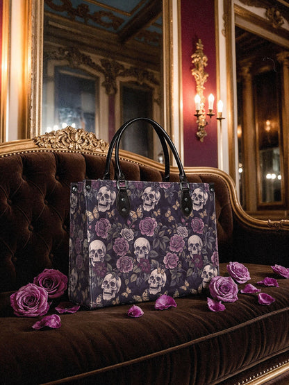 "Noctaflora" - Leather Handbag Matching Set (FREE WALLET)