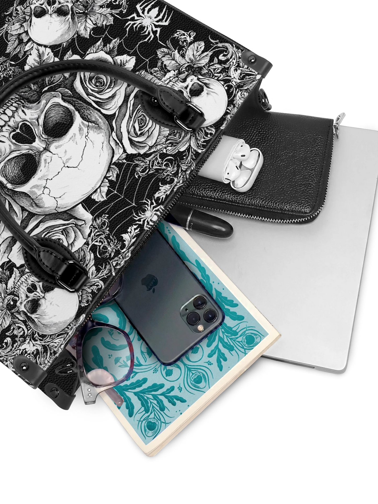 "Gravebloom" - Leather Handbag Matching Set (FREE WALLET)