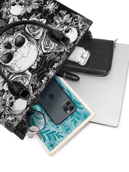 "Gravebloom" - Leather Handbag Matching Set (FREE WALLET)