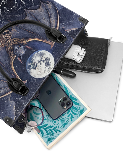 "Moonreaver" - Leather Handbag Matching Set (FREE WALLET)