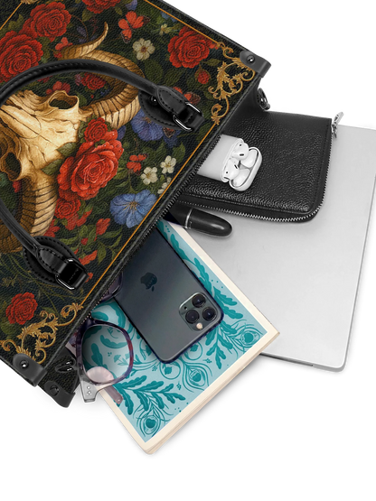 "Rosethorn" - Leather Handbag Matching Set (FREE WALLET)
