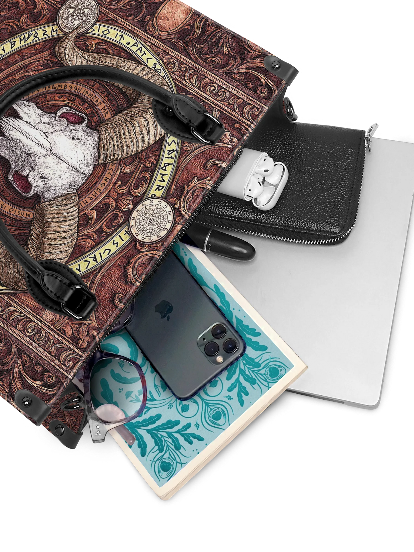 "Hexram" - Leather Handbag Matching Set (FREE WALLET)