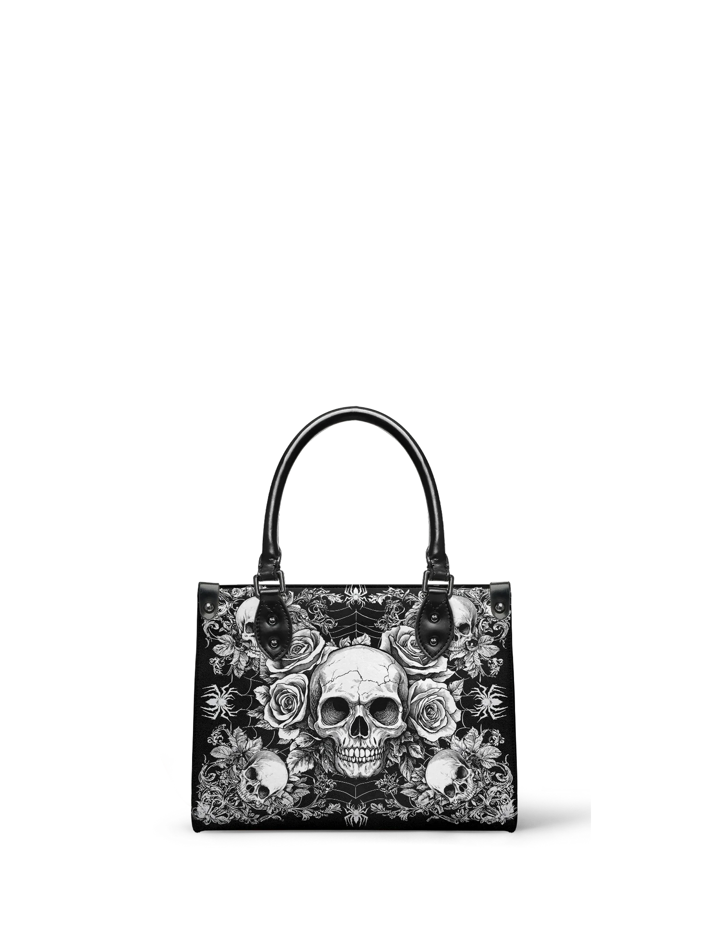 "Gravebloom"- Small Leather Handbag Matching Set (FREE WALLET)