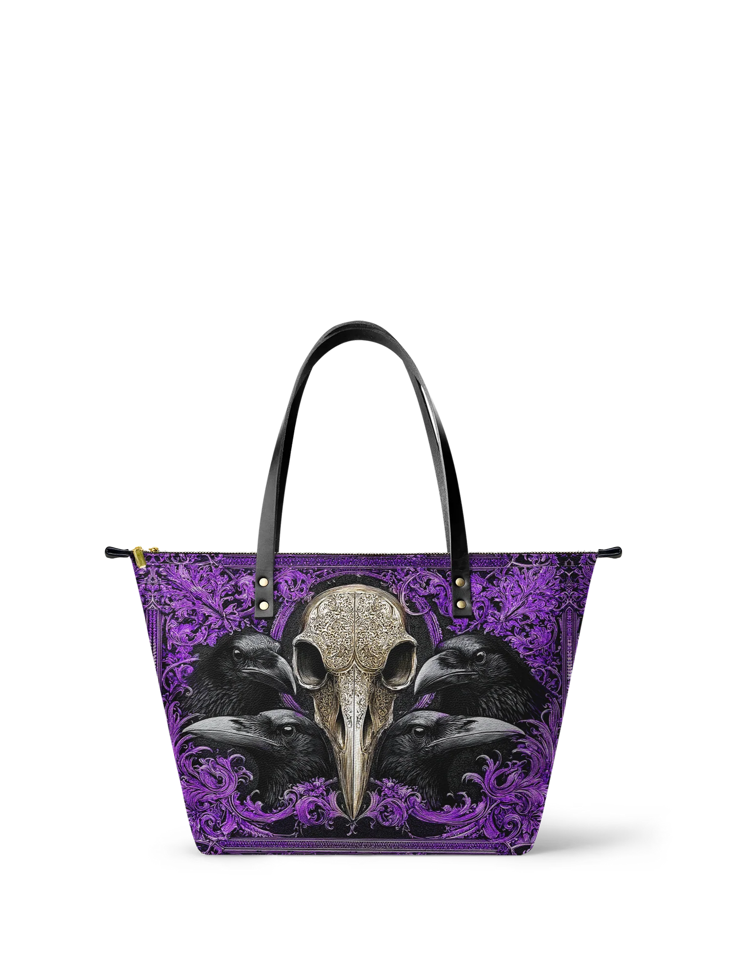 "Corvexia" Leather Tote Bag Matching Set (FREE WALLET)