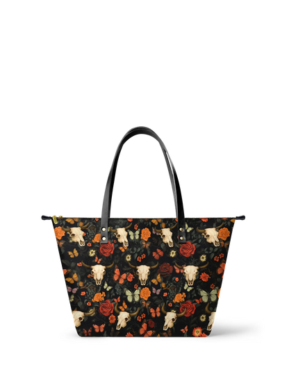 "Thornfall" Leather Tote Bag Matching Set (FREE WALLET)