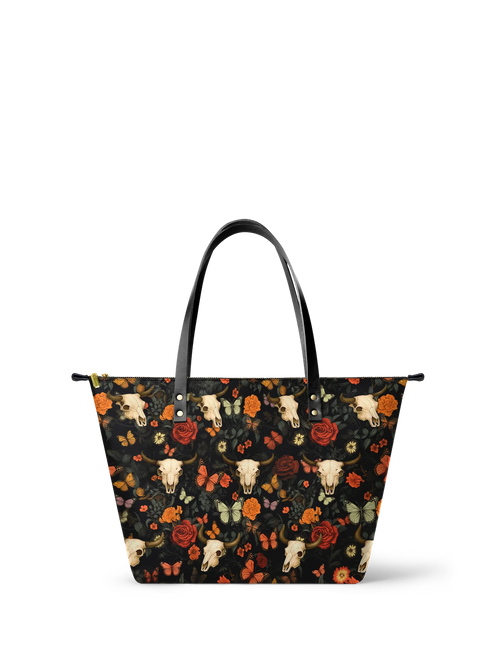 "Thornfall" Leather Tote Bag Matching Set (FREE WALLET)