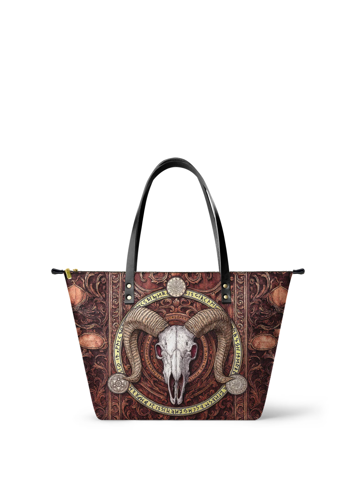 "Hexram" Leather Tote Bag Matching Set (FREE WALLET)