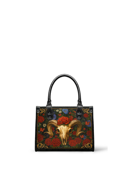 "Rosethorn" - Small Leather Handbag Matching Set (FREE WALLET)