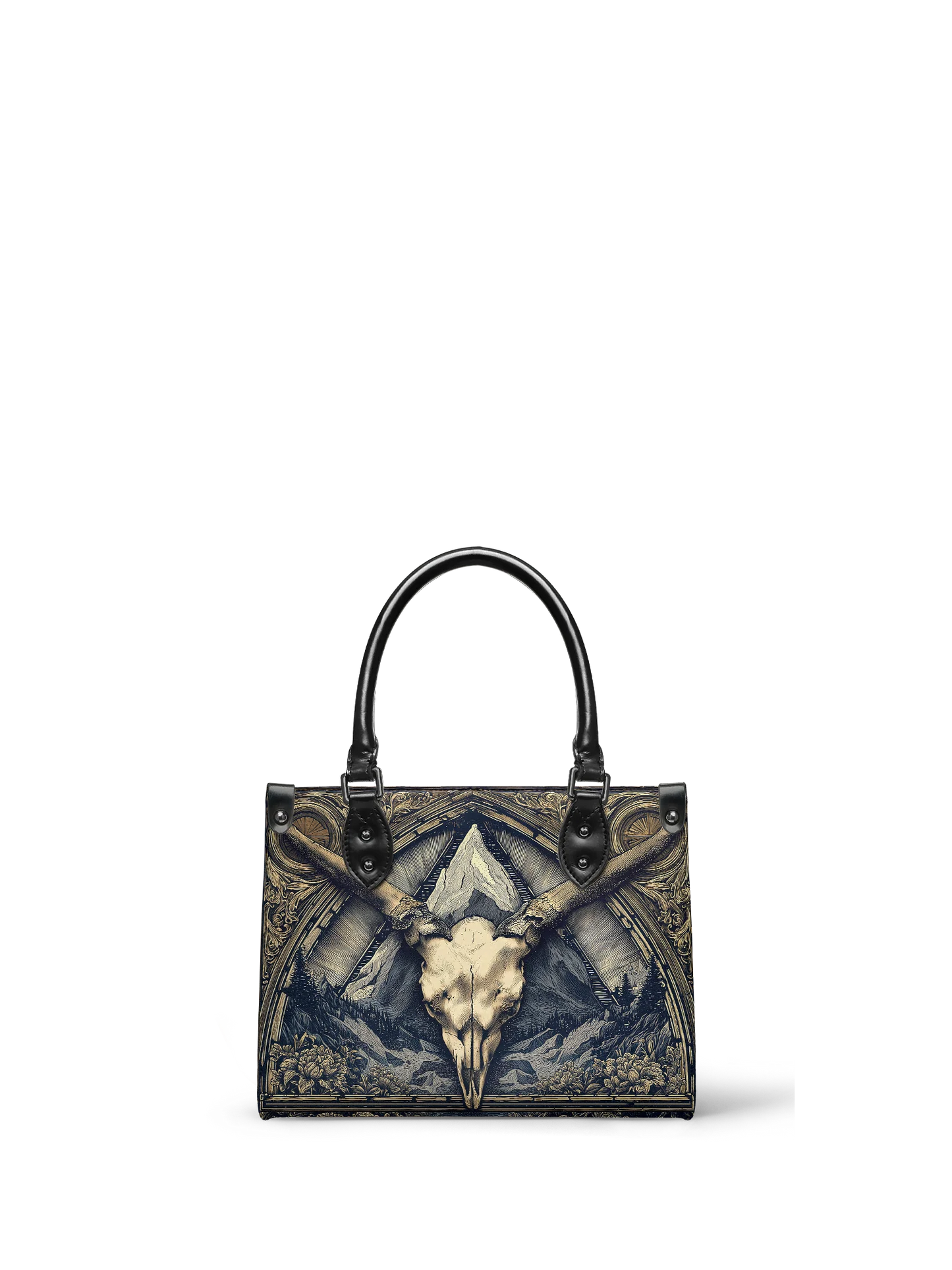 "Altarhorn" - Small Leather Handbag Matching Set  (FREE WALLET)