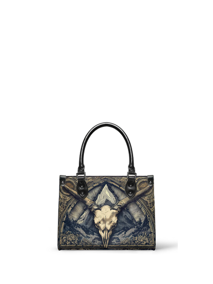 "Altarhorn" - Small Leather Handbag Matching Set  (FREE WALLET)