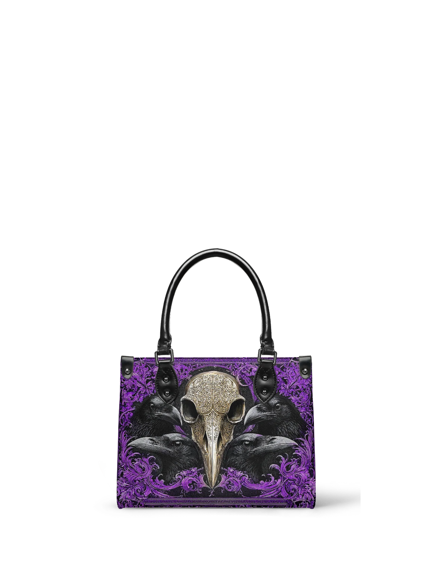 "Corvexia" - Small Leather Handbag Matching Set (FREE WALLET)