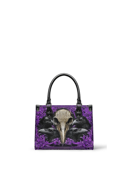"Corvexia" - Small Leather Handbag Matching Set (FREE WALLET)