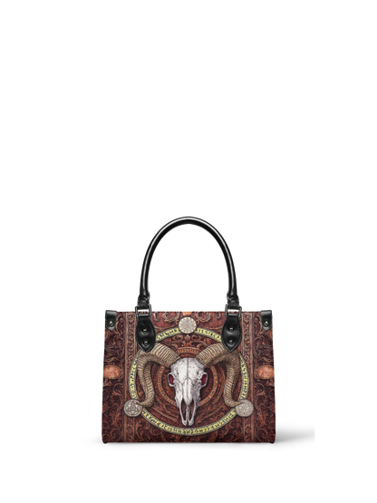 "Hexram" - Small Leather Handbag Matching Set (FREE WALLET)