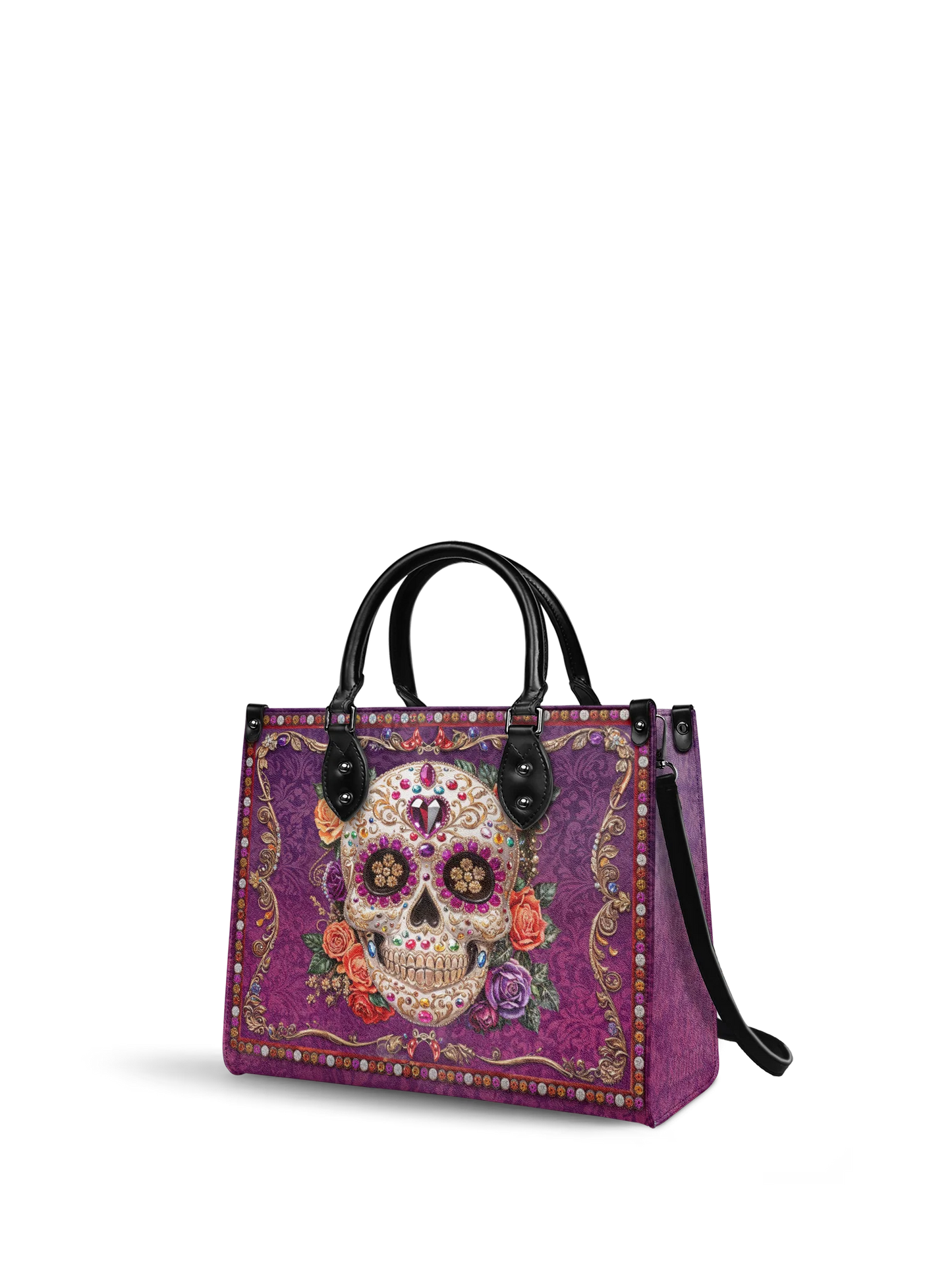 "Catrinelle" - Leather Handbag Matching Set  (FREE WALLET)