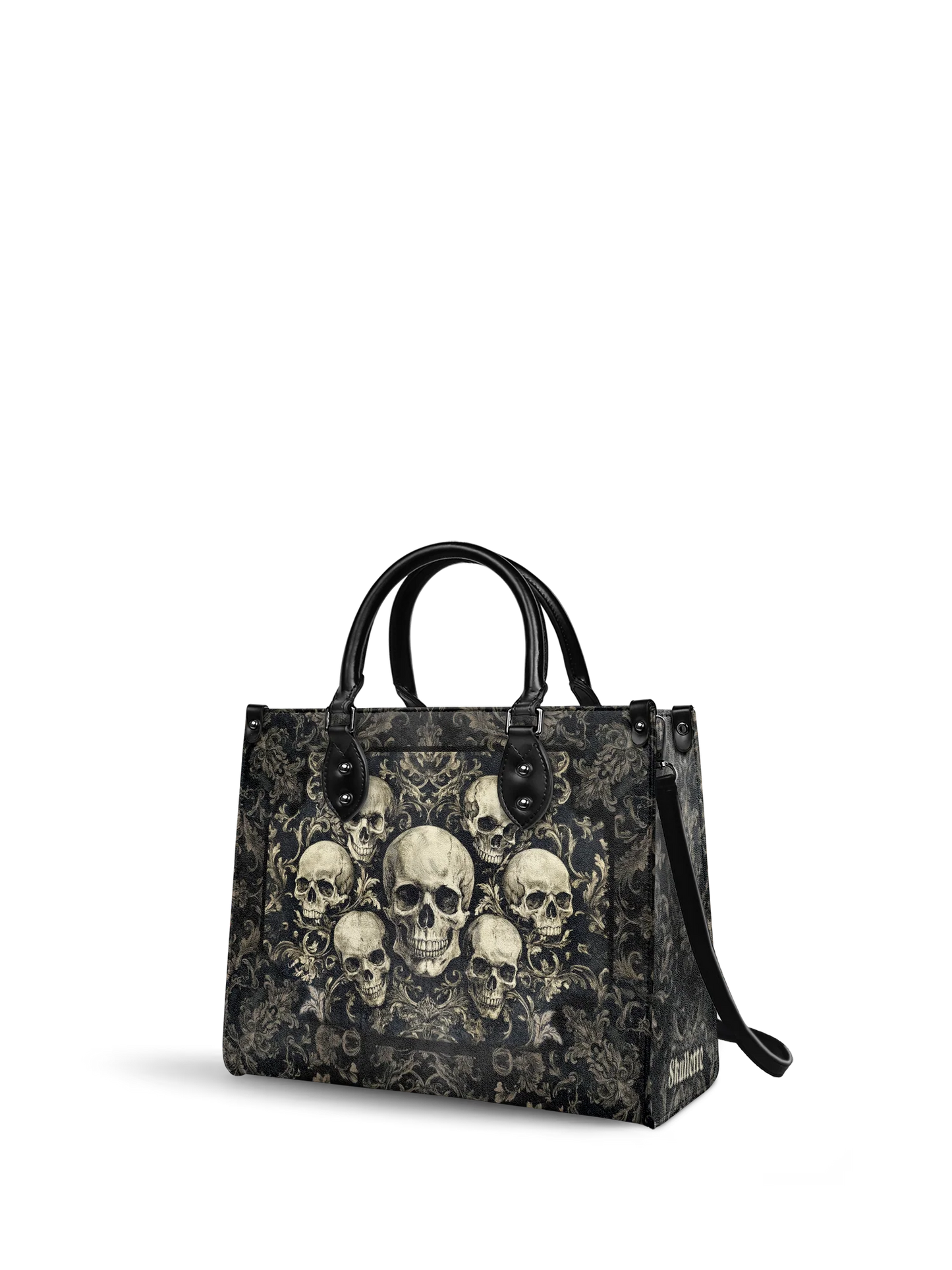 "Deathmark" - Leather Handbag Matching Set (FREE WALLET)