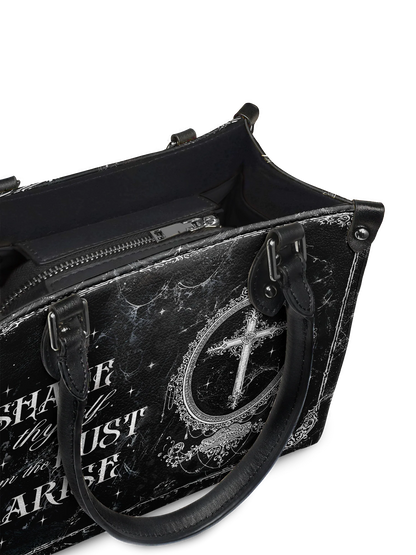 "Dustveil" - Small Leather Handbag Matching Set (FREE WALLET)