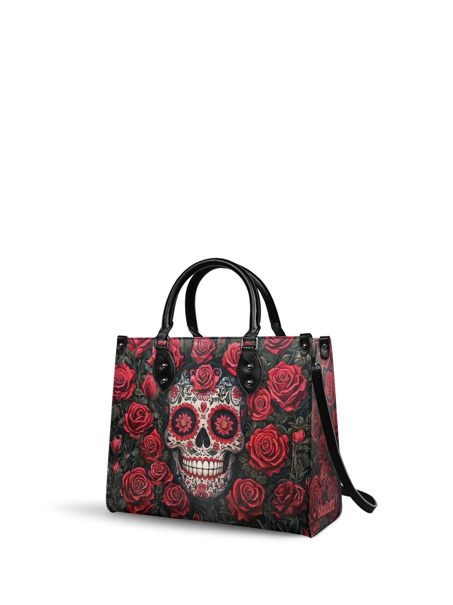"La Roja" - Leather Handbag Matching Set (FREE WALLET)
