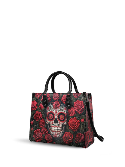 "La Roja" - Leather Handbag Matching Set (FREE WALLET)
