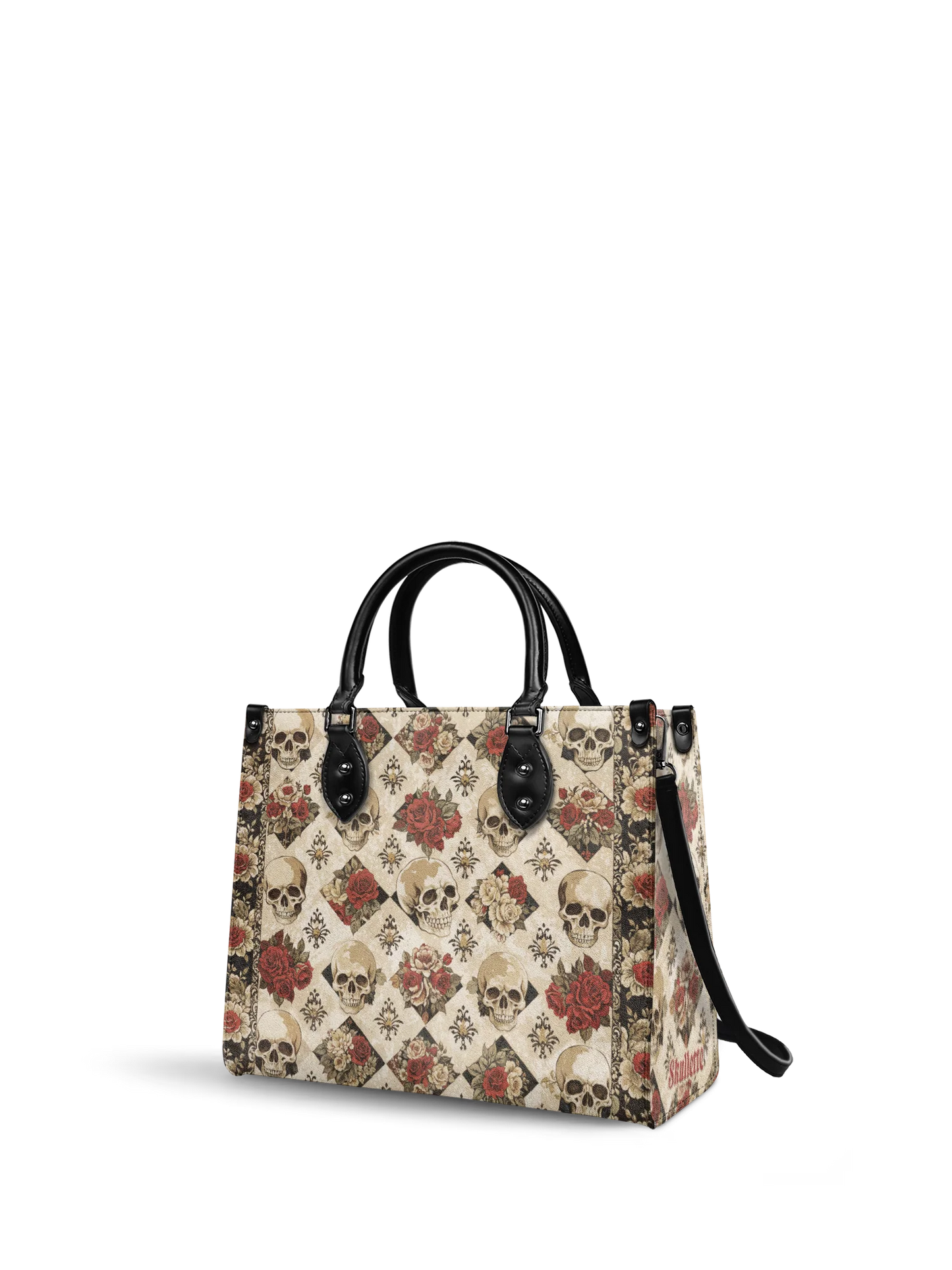 "Mournaire" - Leather Handbag Matching Set (FREE WALLET)