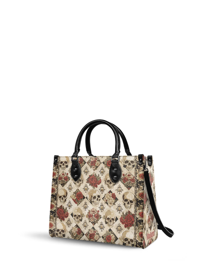 "Mournaire" - Leather Handbag Matching Set (FREE WALLET)