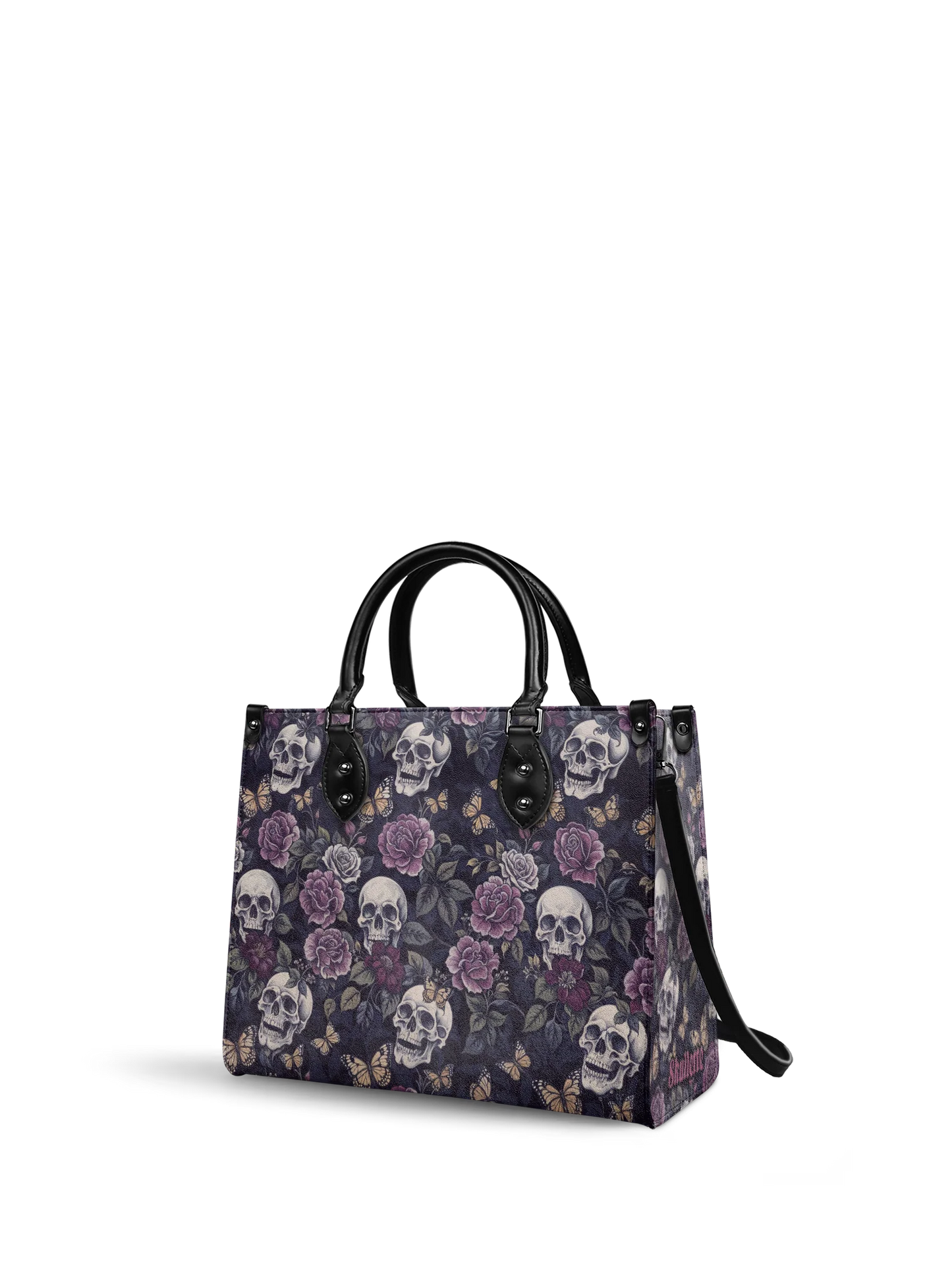 "Noctaflora" - Leather Handbag Matching Set (FREE WALLET)