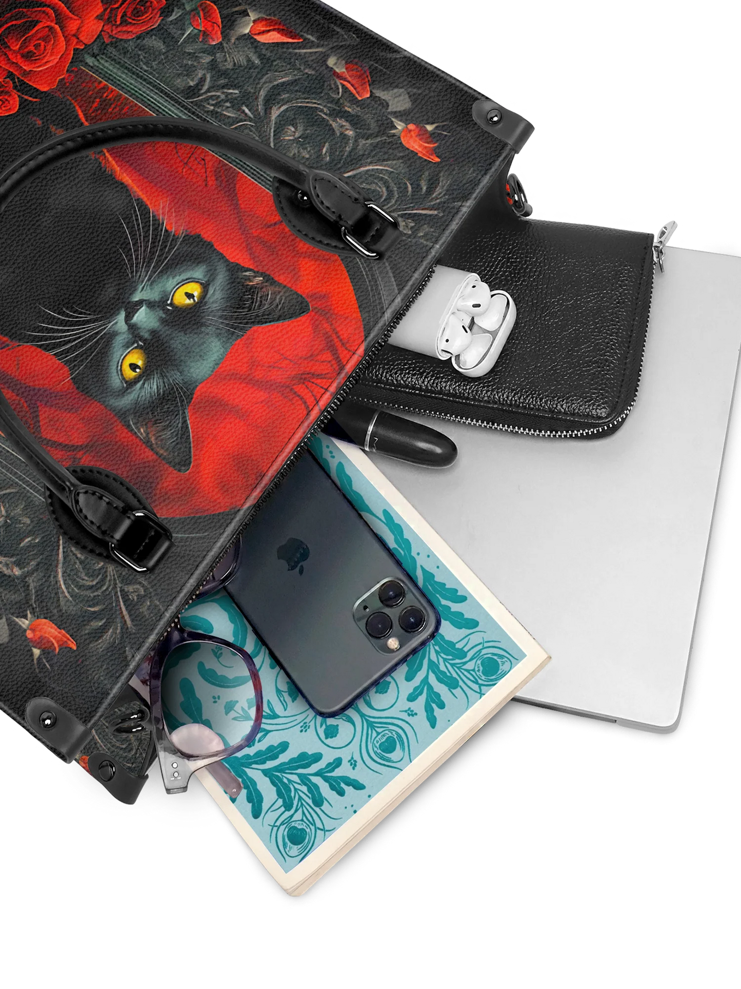 "Nyxrose" - Leather Handbag Matching Set (FREE WALLET)
