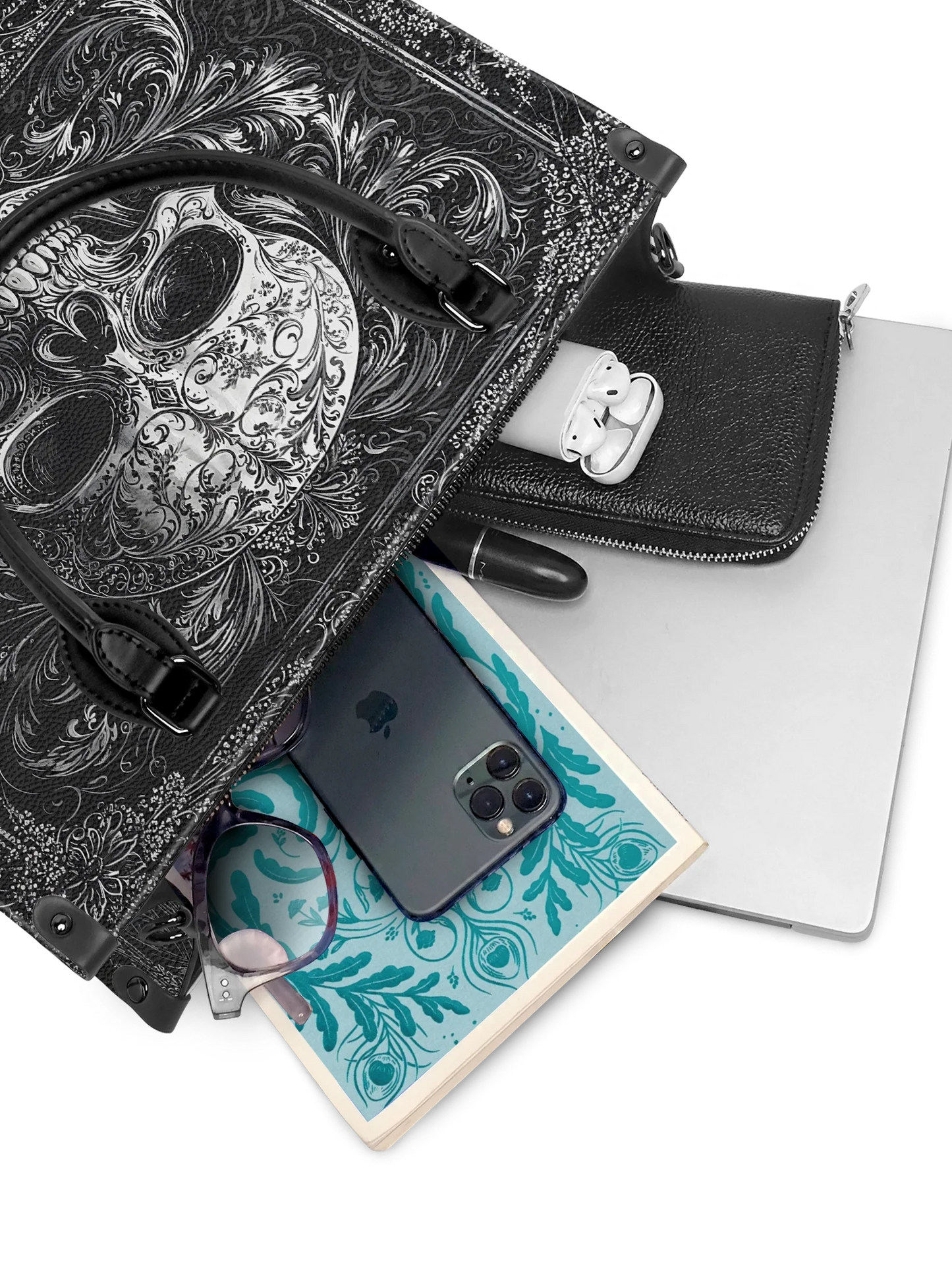 "Obscuria" - Leather Handbag Matching Set (FREE WALLET)