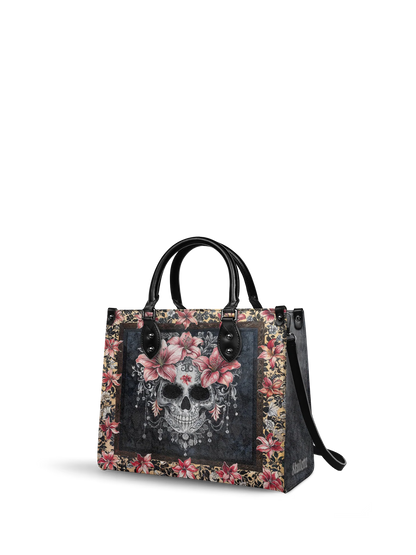 "Roselace"- Leather Handbag Matching Set (FREE WALLET)