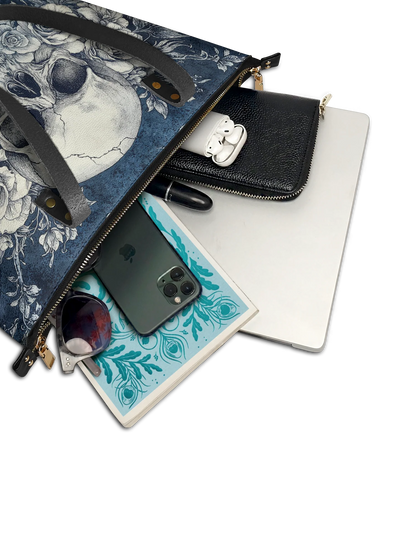 "Frostmourne" Leather Tote Bag Matching Set (FREE WALLET)